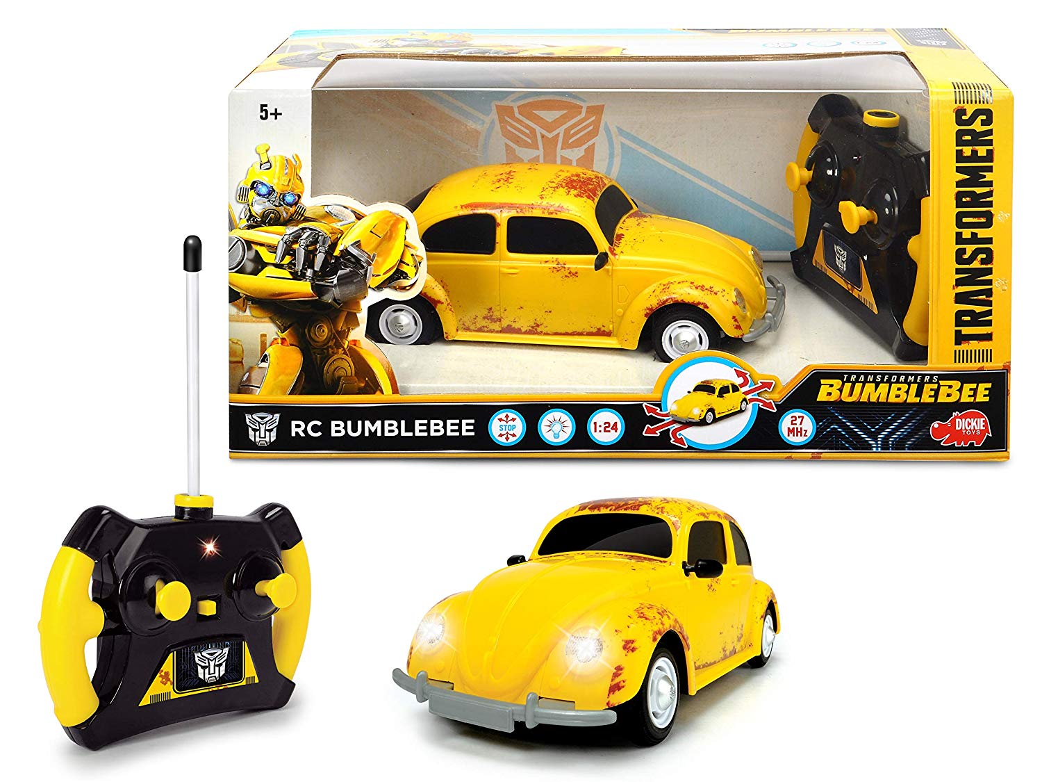 Dickie Toys 203114011 RC M6 Transformers: Bumblebee Remote Control Vehicle
