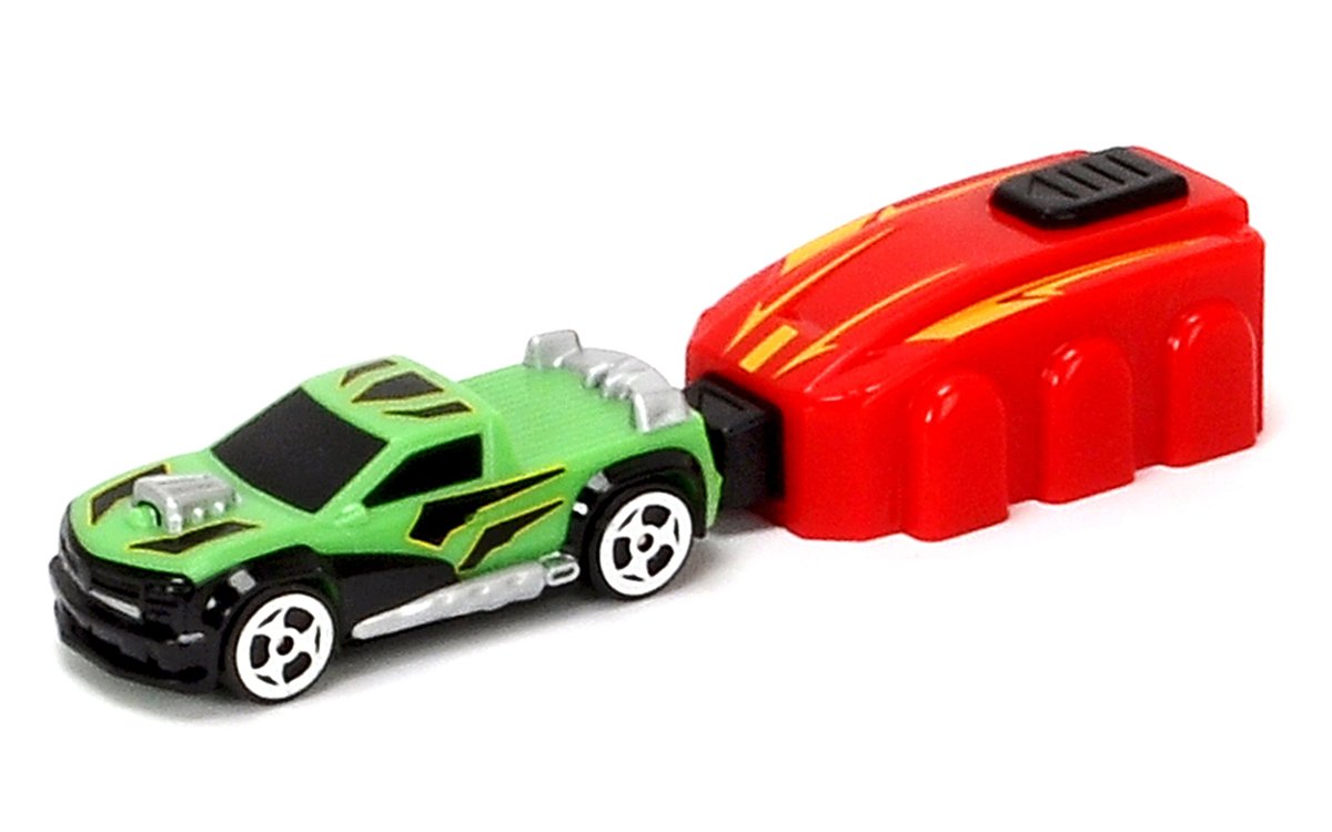 Dickie Toys 203341015 Turbo Launching Shooter With Car, 7.5 Cm