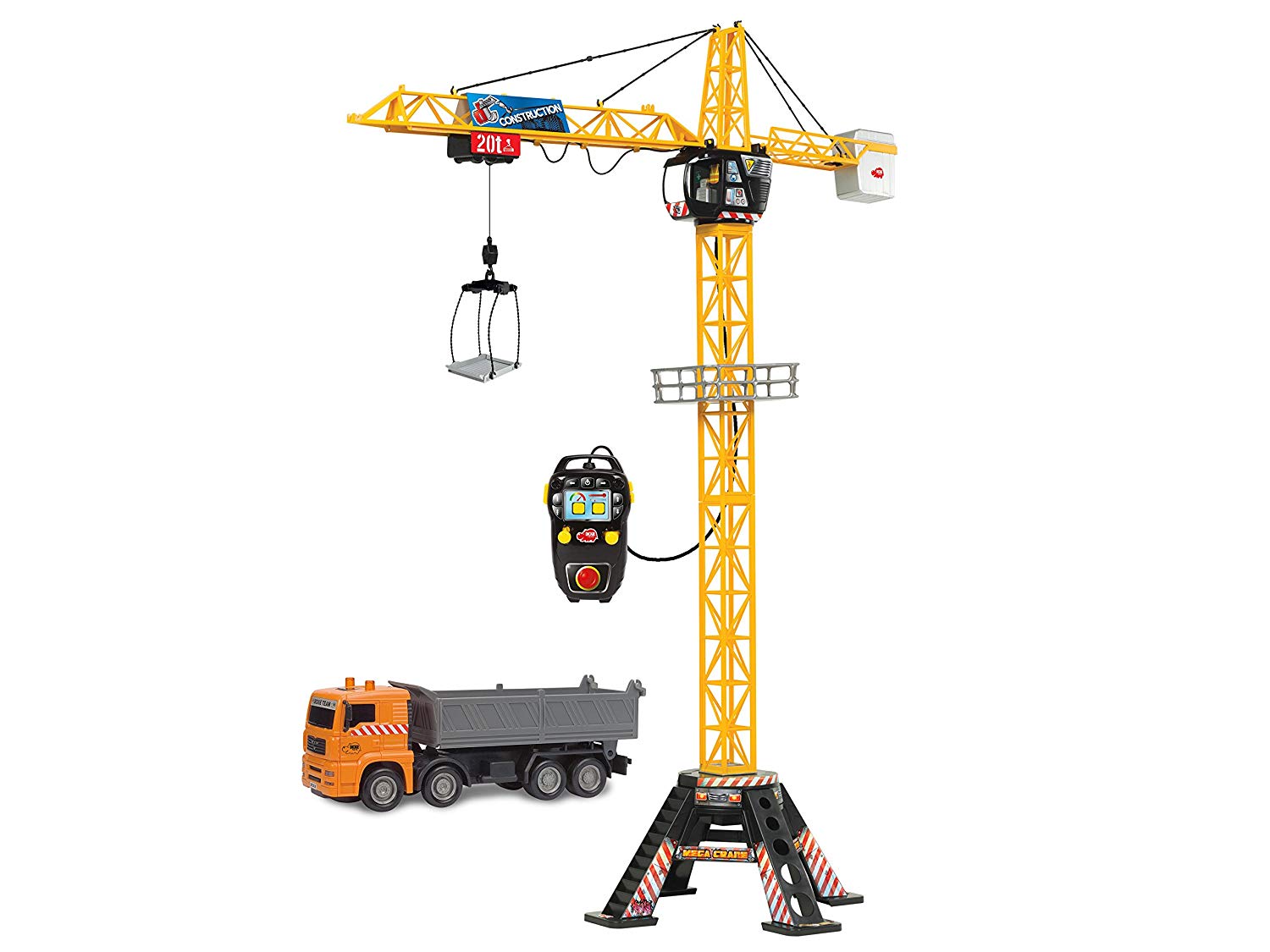 Dickie Toys 203462413 Mega Crane Set