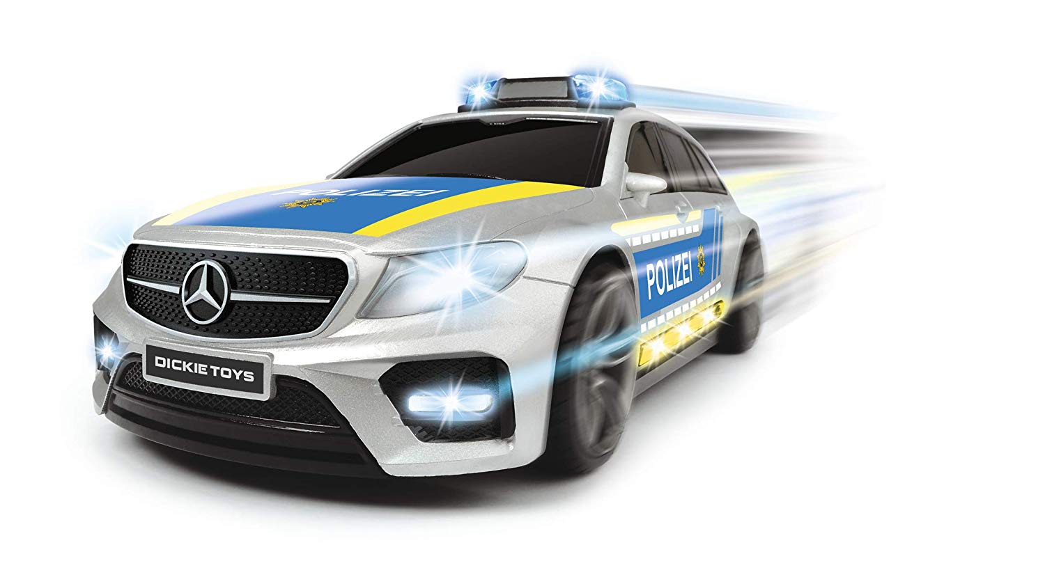 Dickie Toys 203716018 Mercedes-Amg E43 Toy Car Police Car Vehicle With Ligh