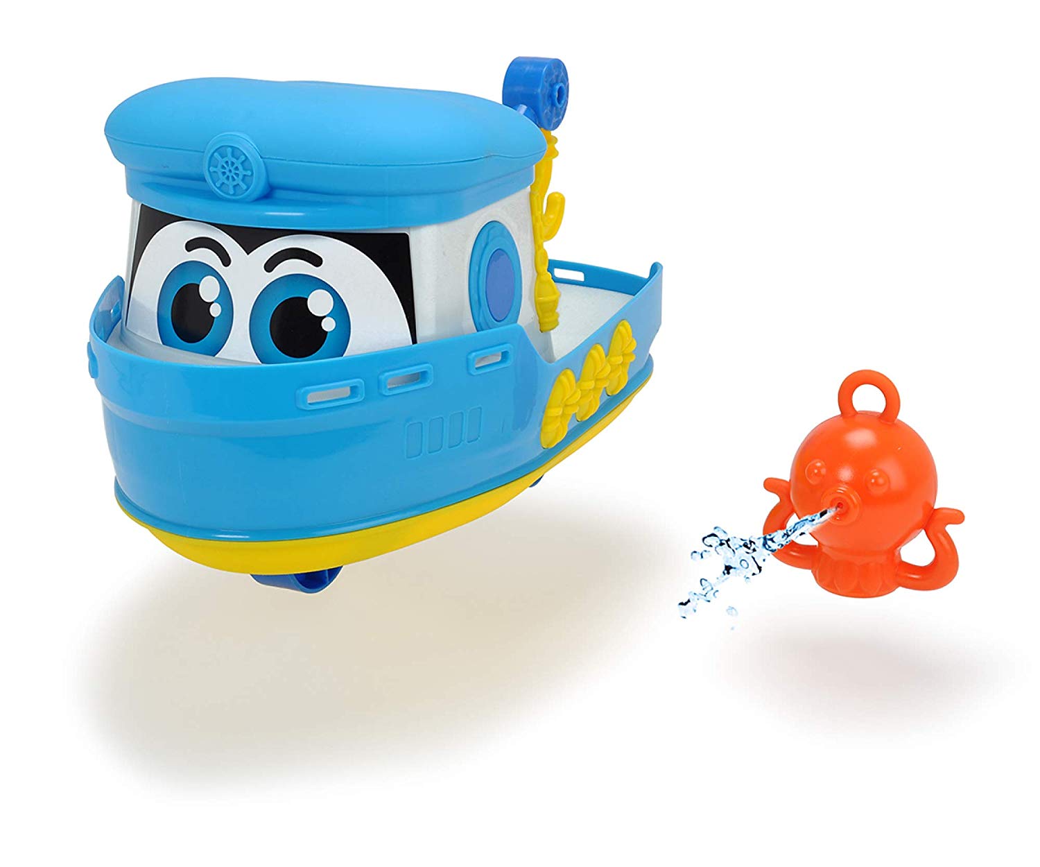 Dickie Toys 203814006 Happy Boat Boat For Children Toy With Octopus With Wa
