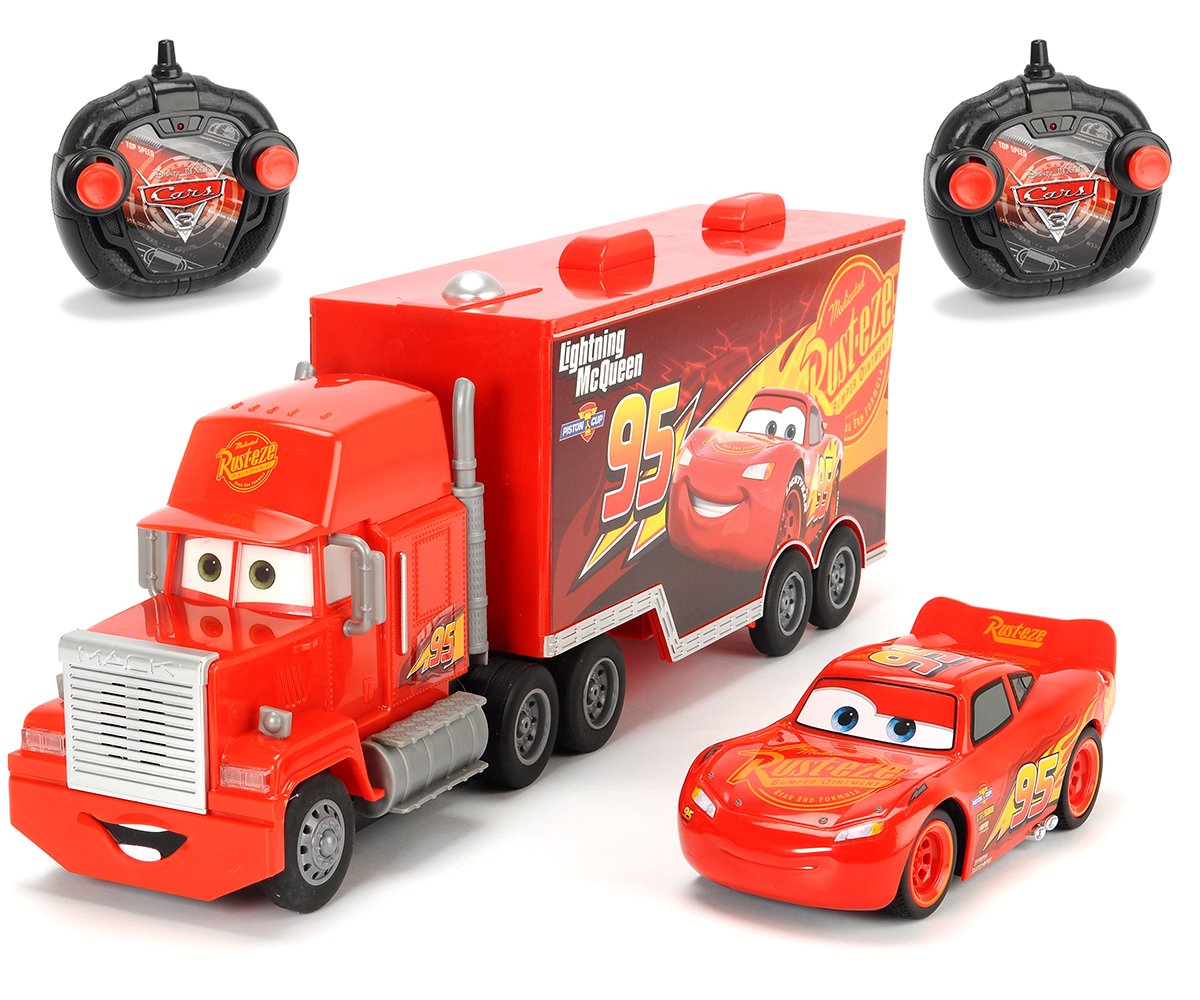 'DICKIE TOYS Car RC Cars 3 Turbo Mack Truck with LMQ 203088002 1: 24 "