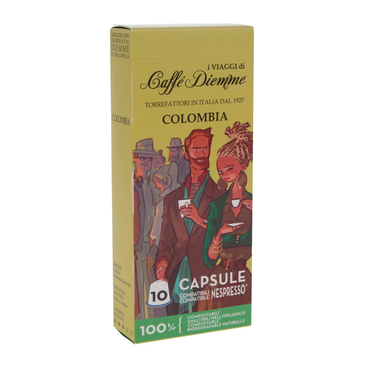 Diemme Espresso Colombia 10 Capsules