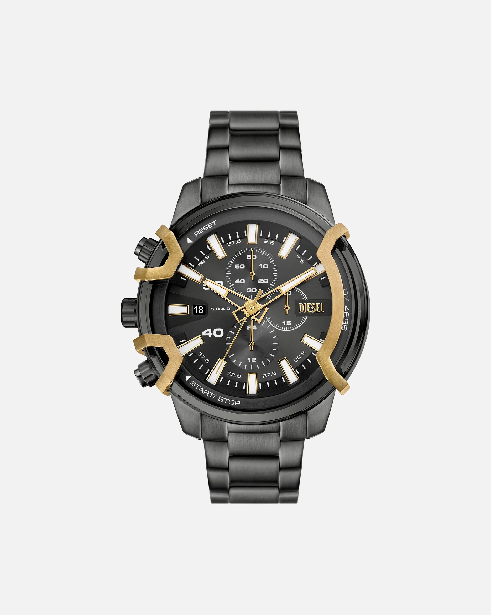 Diesel watch chronograph stainless steel