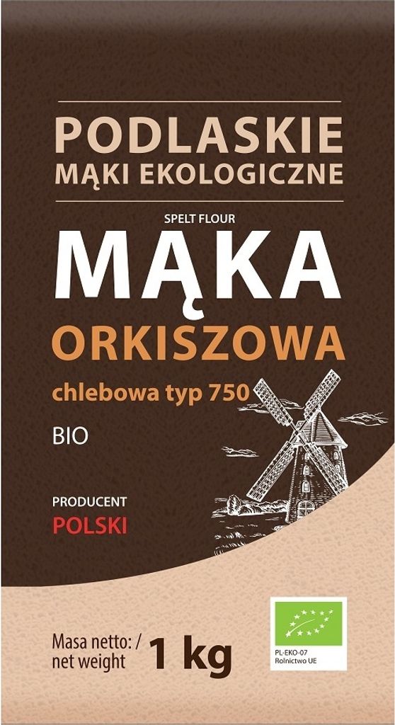 SPELT BREAD FLOUR TYPE 7501 kg -LIFE (PODLASKIE FLOUR)