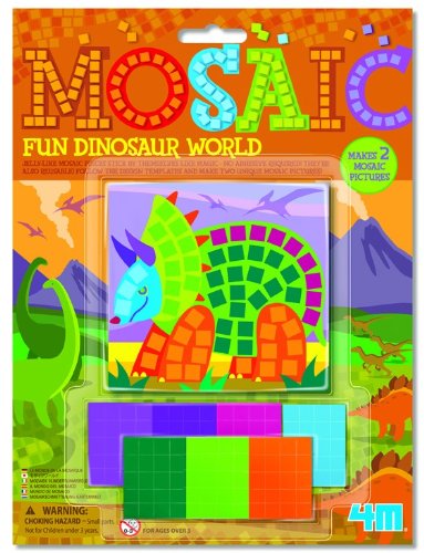 4M Dinosaurs Mosaic Card