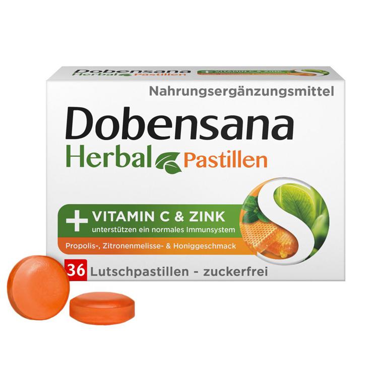 Dobensana Herbal Propolis, lemon balm & honey flavor