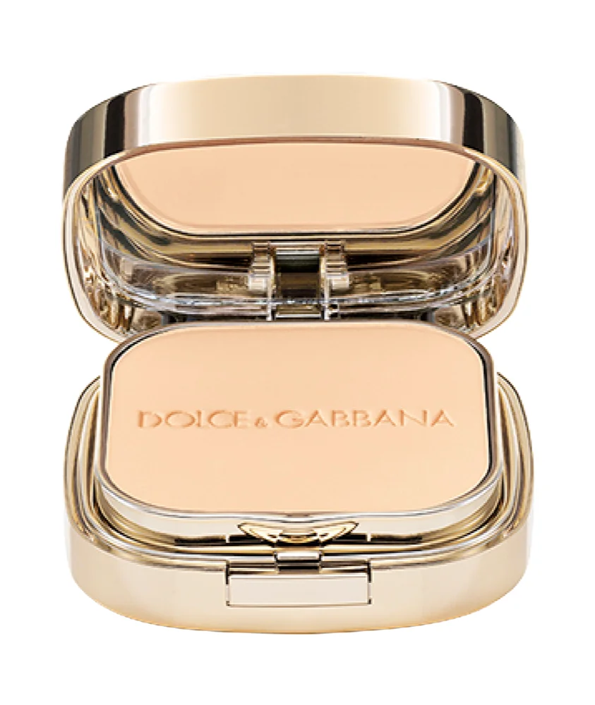 Dolce&Gabbana The Foundation Perfect Matte Powder Foundation mattifying powder make-up including mirror and brush