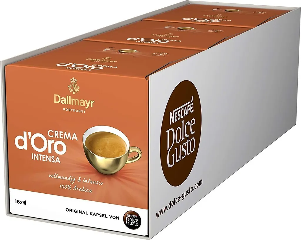 Dolce Gusto - Dallmayr Crema dOro Intensa - 3x 16 capsules
