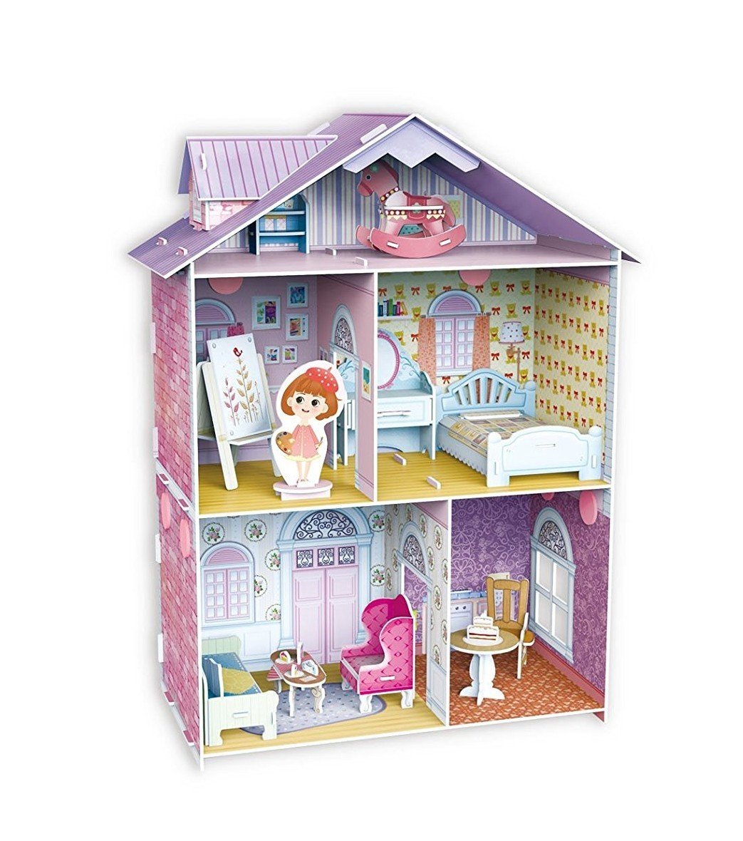 CubicFun Dolls House Little Artists Doll House