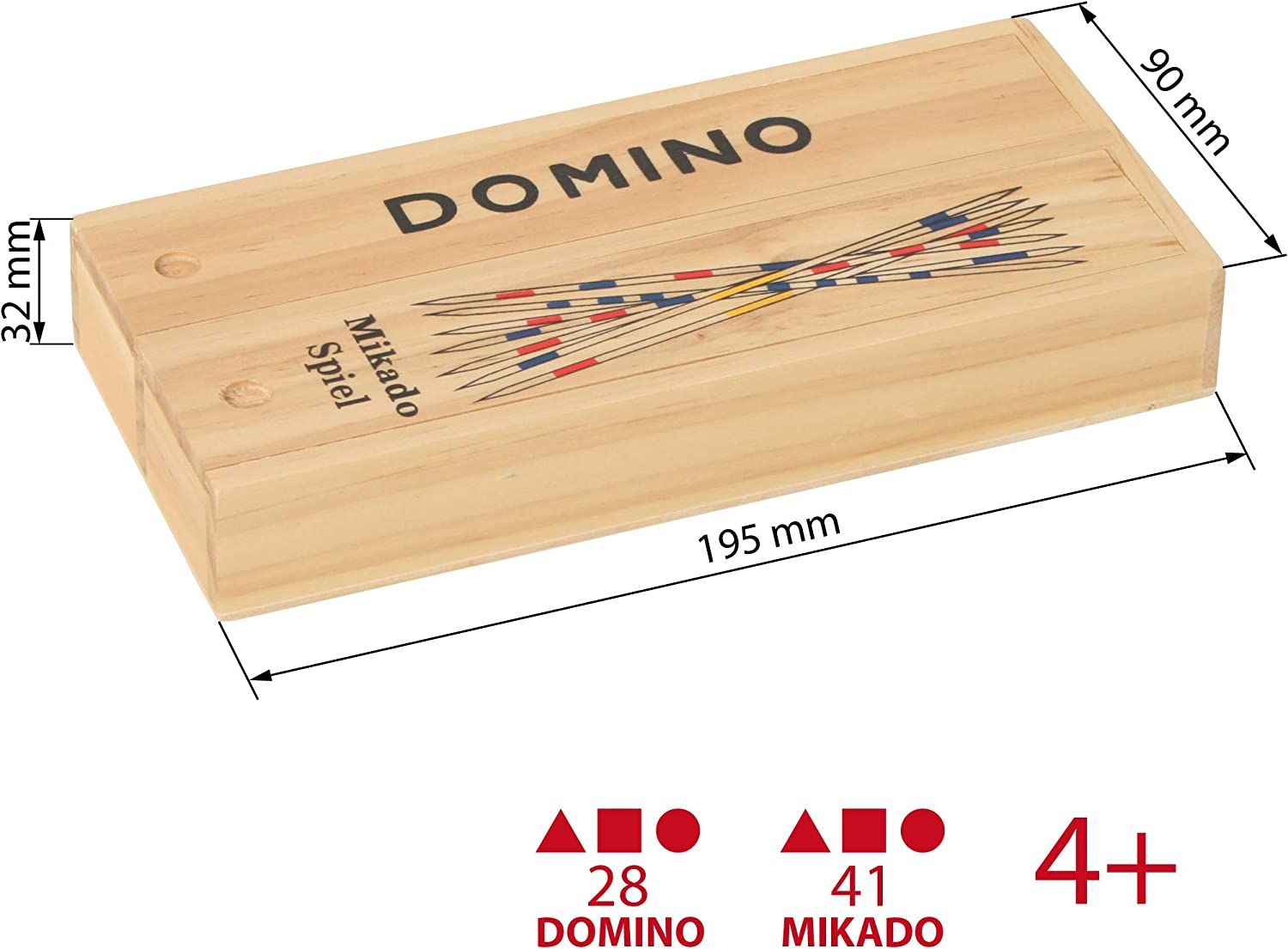 Domino/Mikado in Box