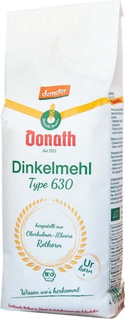 Donath Mühle Demeter spelt flour type 630 -- 1000g