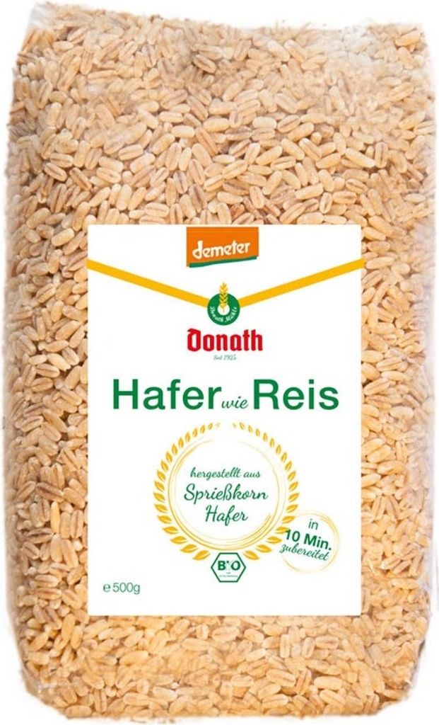 Donath Mühle Demeter Hafer wie Reis -- 500g