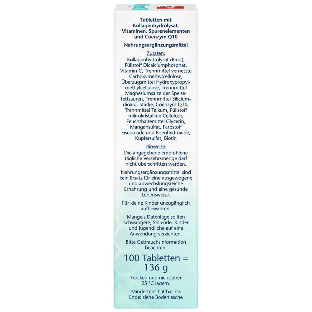 Doppelherz® active collagen 1000 + biotin + Q10