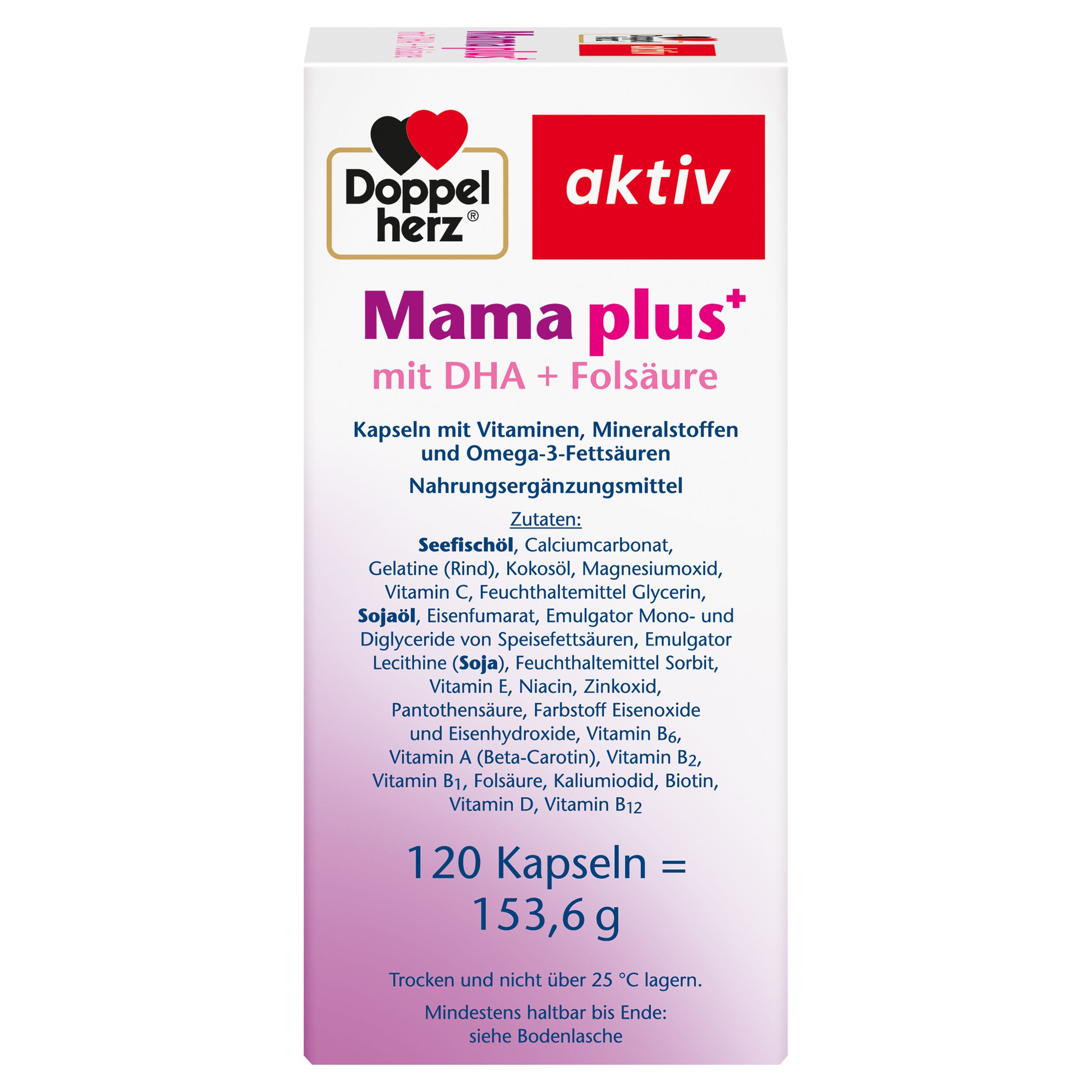 Doppelherz® active Mama plus+ with DHA + folic acid