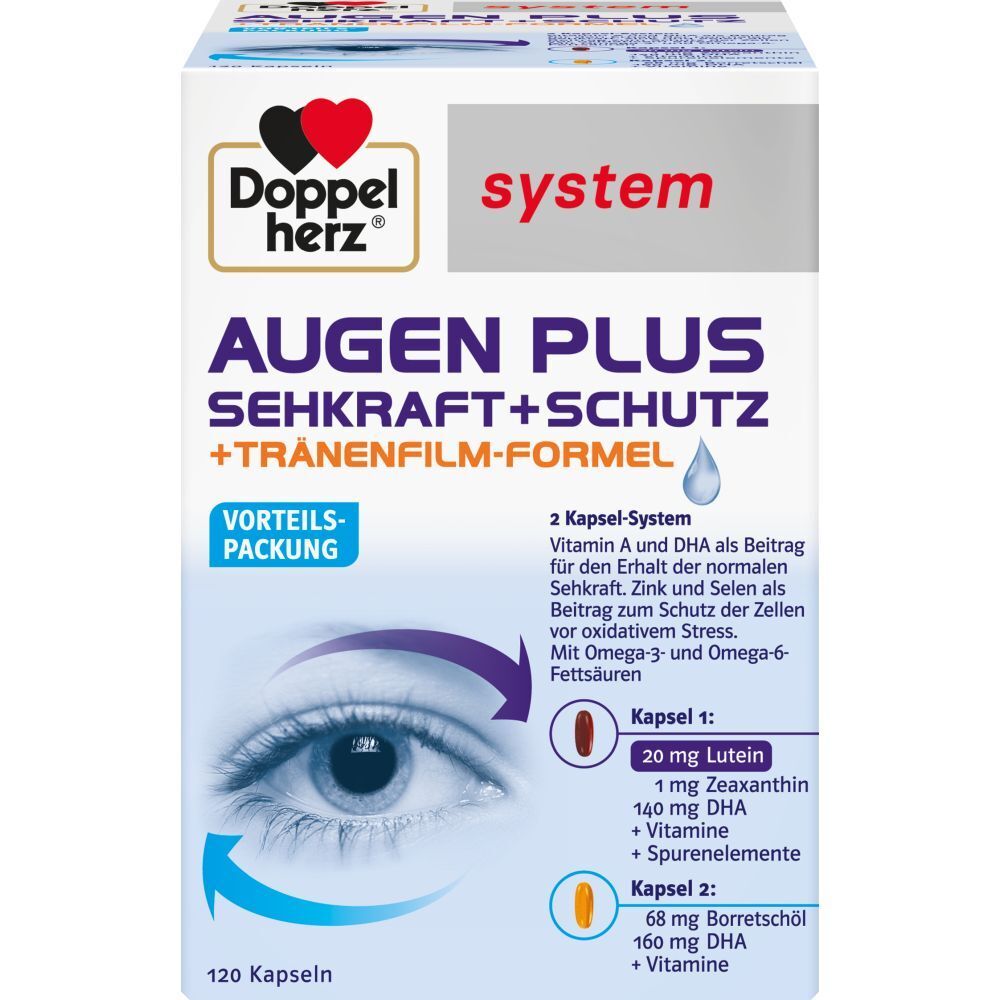 Doppelherz® system eyes plus visual power + protection