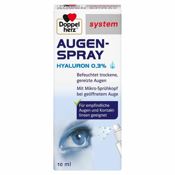 Doppelherz® system eye spray hyaluronic acid 0.3%