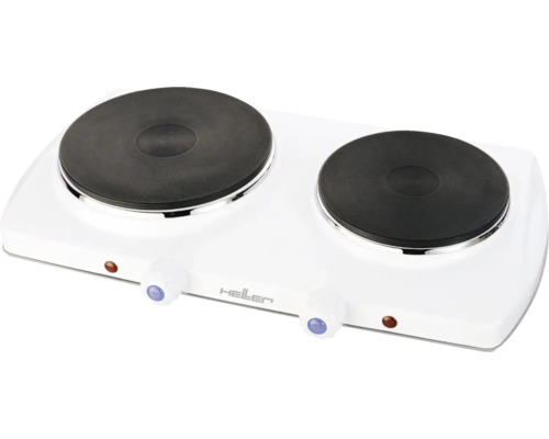 Double hotplate Heller 46.5 x 25.2 cm 2 cooking zones DK 15/10