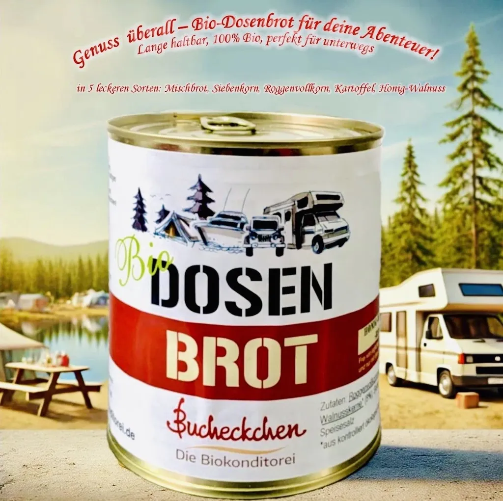 Dosenbrot – 6 × 400g  Kartoffelbrot – Saftiges Dosen Brot - aus der Bäckerei Bucheckchen in Dresden – NEU