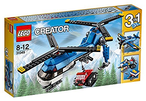 Lego Double Rotor Helicopter Toys