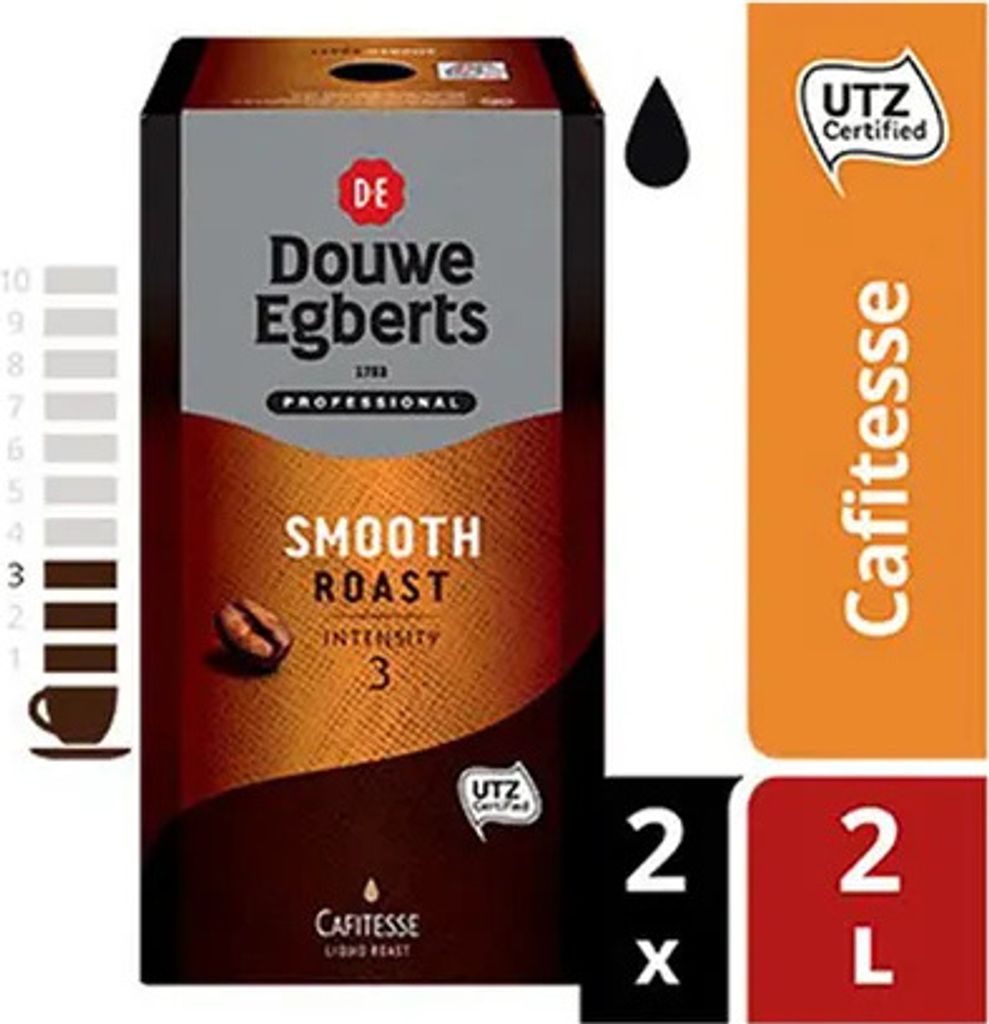 Douwe Egberts - Coffee Douwe Egberts Caffitesse Smooth Roast 2L | 1 piece | 2 pieces