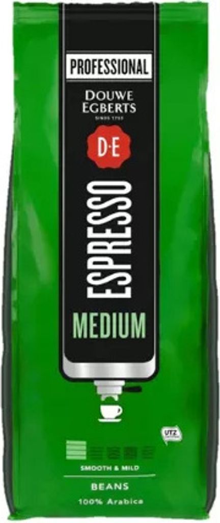 Douwe Egberts - Coffee Douwe Egberts Espresso Bean medium roast | Pack of 1000 grams | 6 pieces