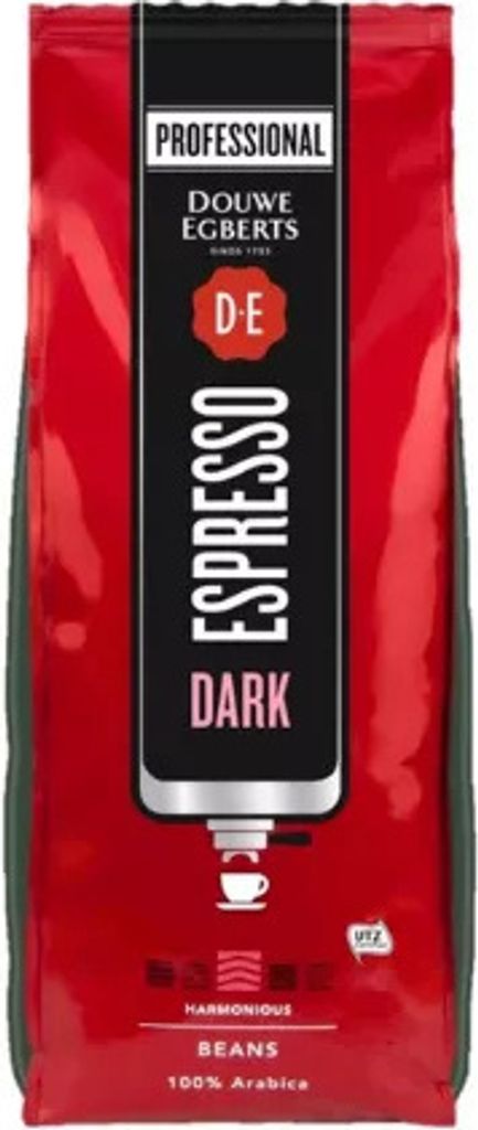 Douwe Egberts - Coffee Douwe Egberts Espresso Beans Dark Roast | Pack of 1000 grams | 6 pieces