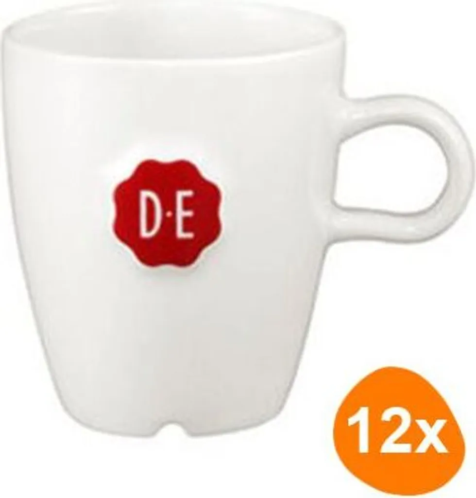 Douwe Egberts Lungo 180ml Weiß | 12 Stücke