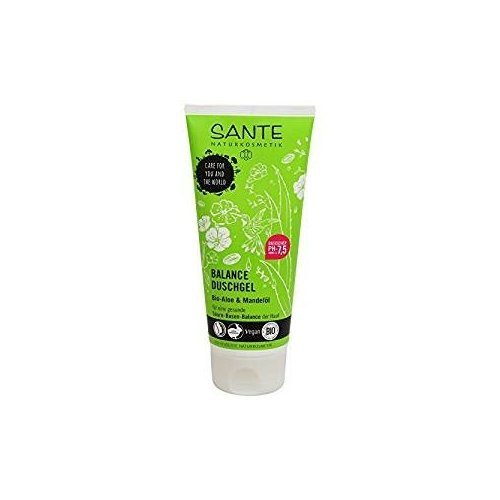 shop bio yumi Sante – Balance Shower Gel with Organic Aloe and Almond Oil – Nourishing and Antioxidant – For All Skin 200 ml