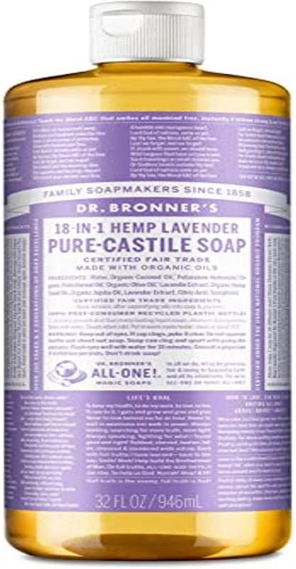 Dr. Bronner, Castile Liquid Soap Organic Lavender 946 ml