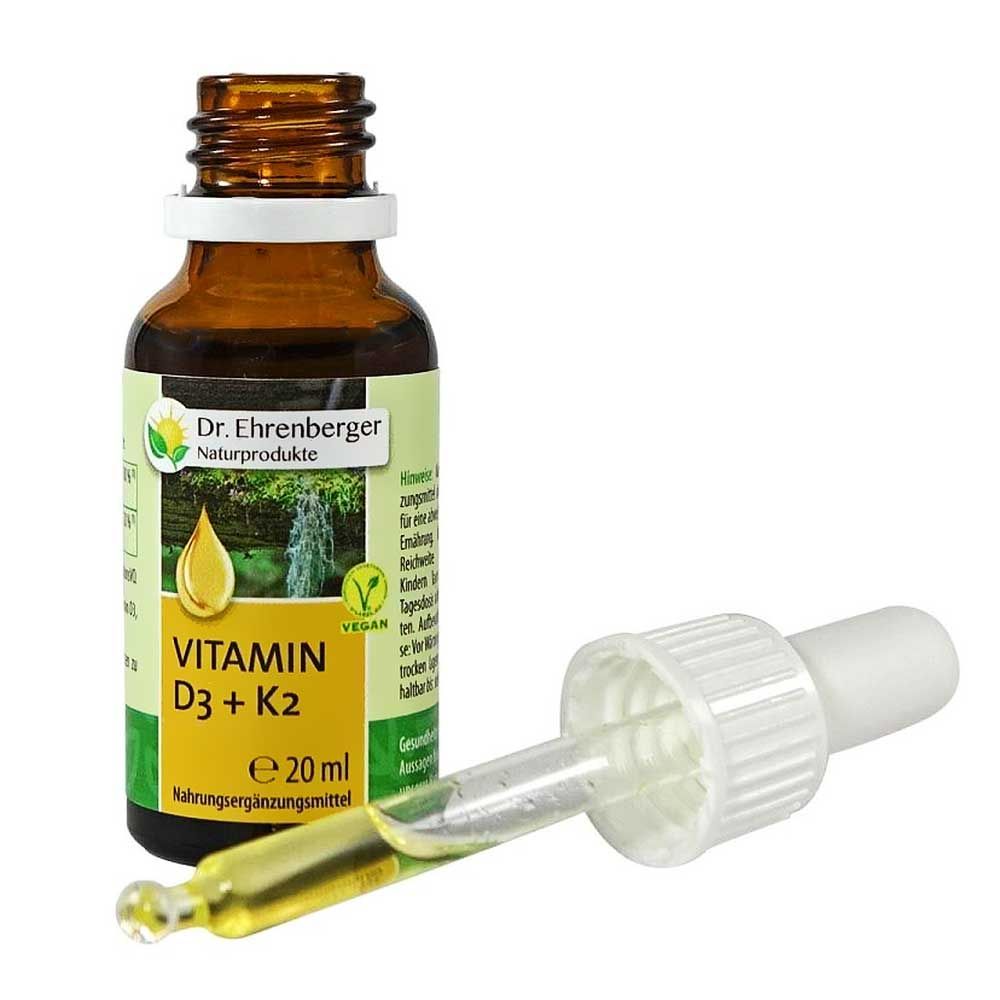 Dr. Ehrenberger Vitamin D3 + K2 drops