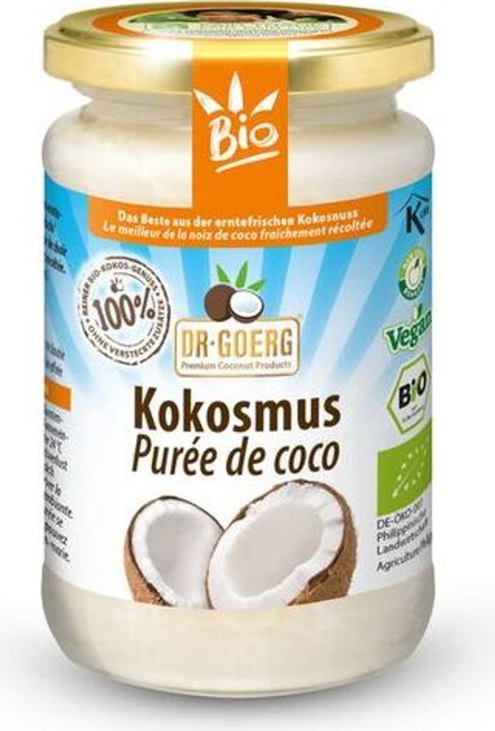 Dr. Goerg Premium Kokosmus -- 200g x 6  - 6er Pack VPE