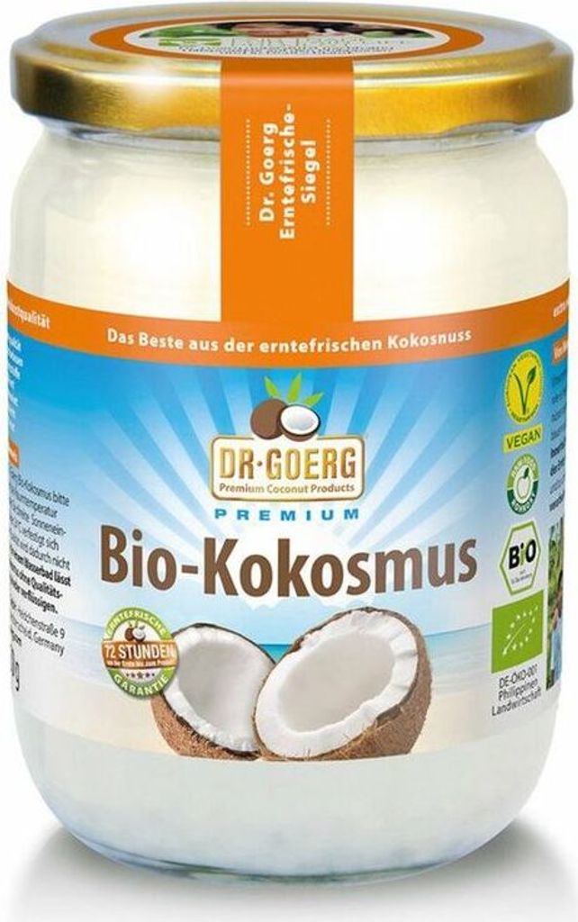 Dr. Goerg Premium Kokosmus -- 500g x 6  - 6er Pack VPE