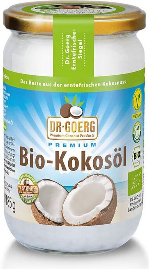 Dr. Goerg Premium Kokosöl -- 200ml x 6  - 6er Pack VPE