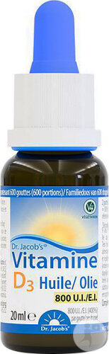 Dr. Jacobs Vitamin D 800IE dropper bottle 20 ml