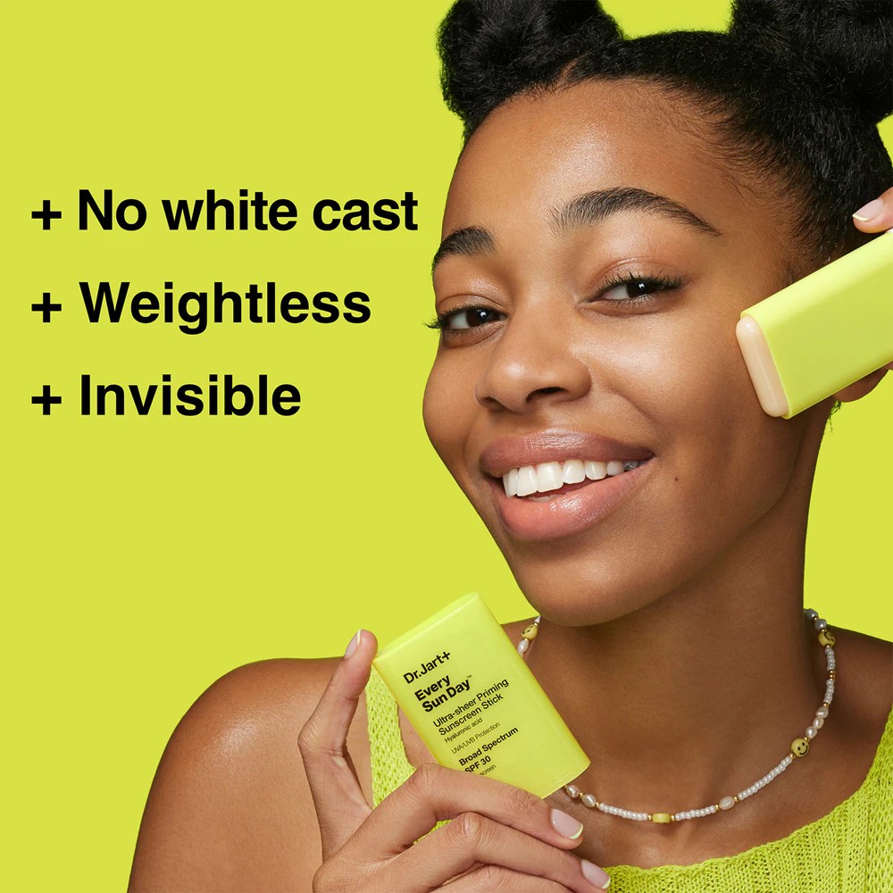Dr. Jart+ Every Sun Day Ultra-Sheer Priming Sunscreen Stick sunscreen in the form of a stick