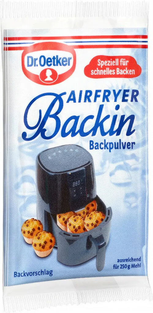 Dr. Oetker Airfryer Baking Powder 3x11g optimal leavening power 33g