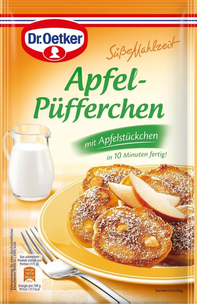 Dr. Oetker Apple Puff Mix delicious dessert recipe 152g