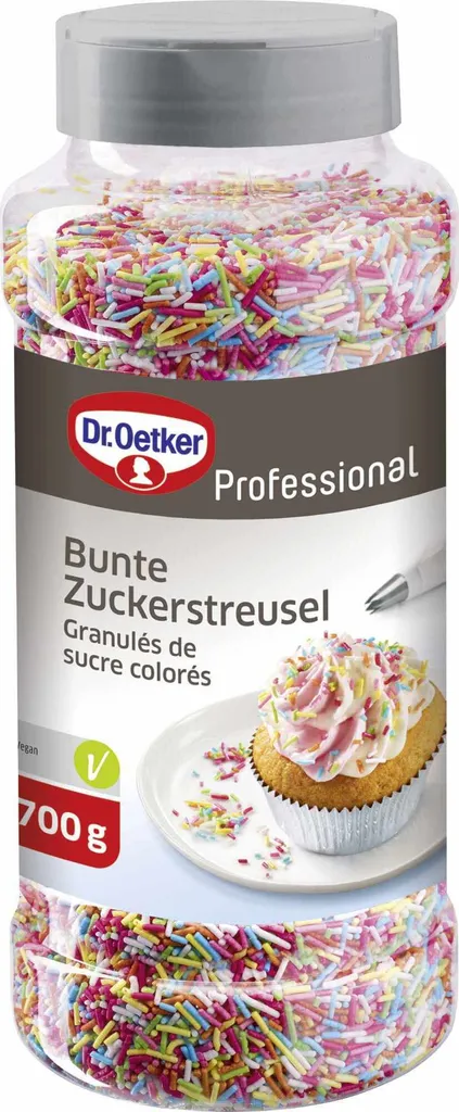 Dr. Oetker colorful sugar sprinkles