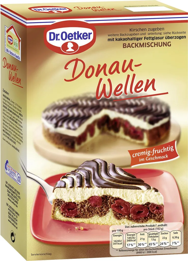 Dr. Oetker Donau-Wellen (480g pack)
