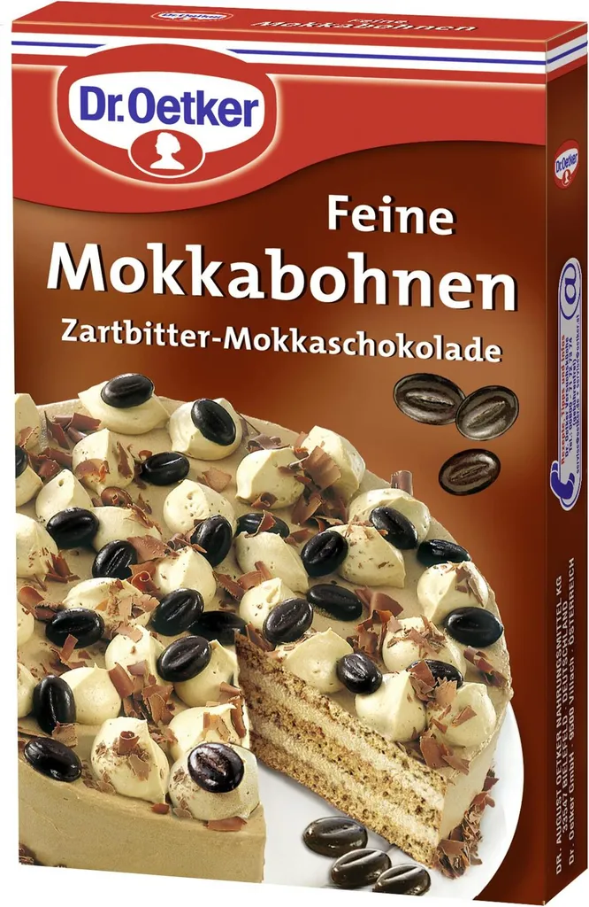 Dr. Oetker Fine Mocha Beans, 75 g