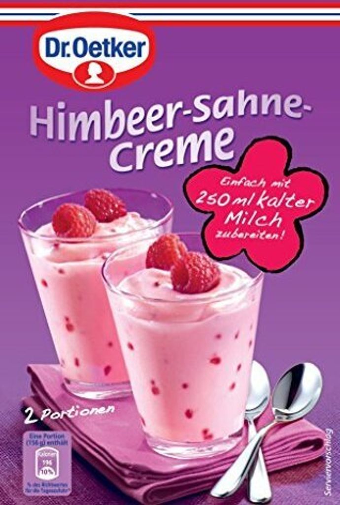 Dr. Oetker Raspberry Cream 62g