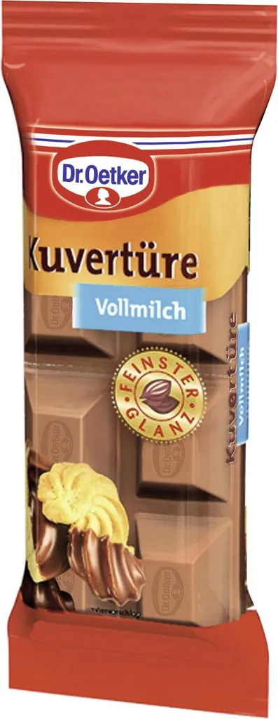 Dr. Oetker Milk Chocolate, 150 g