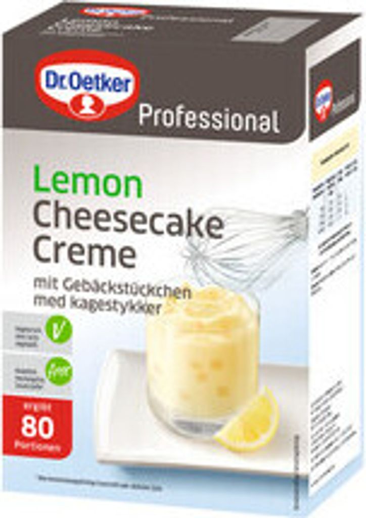 Dr. Oetker Lemon Cheesecake Cream