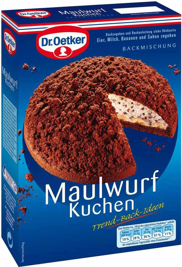 Dr. Oetker Mole Cake Baking Mix 435.0 g