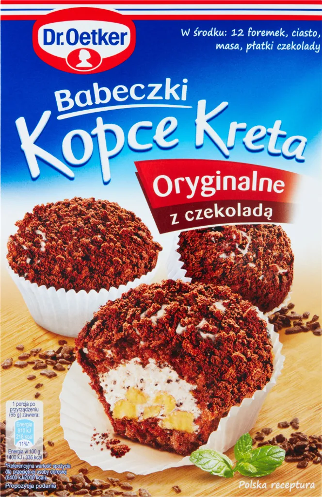 Dr. Oetker Mound Cakes Original with Chocolate 264 g