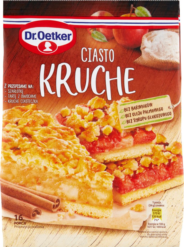 Dr. Oetker shortcrust pastry cake 400 G