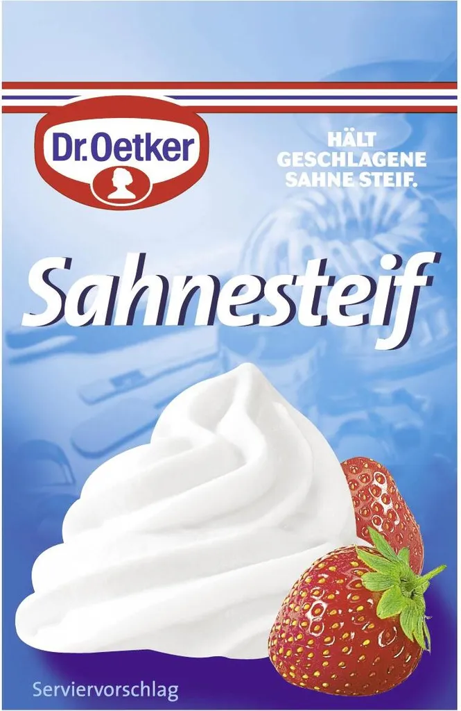 Dr. Oetker Cream Stiff Pack of 5 (5x8g)