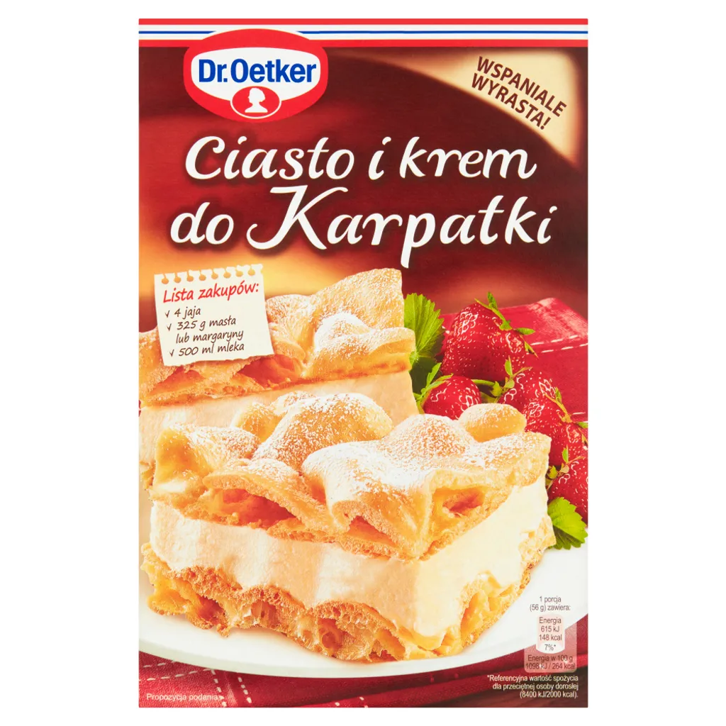 Dr. Oetker Cake and Karpatka Cream 380 g