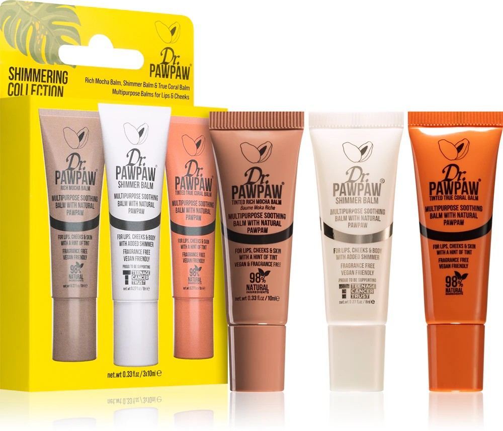 Dr. Pawpaw Shimmering Trio Collection Lip Gift Set